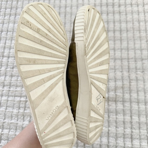 Vince Wolfe Canvas High Top Sneakers - Picture 4 of 7